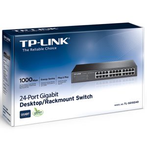 TL-SG1024D Bộ chia tín hiệu 24 cổng Gigabit Desktop/Rackmount